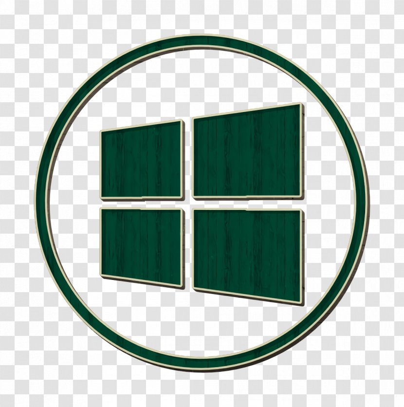 Microsoft Icon Window Windows - Green Transparent PNG
