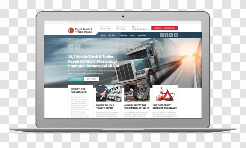One Truckers Poetry Brand Display Advertising - Technology Transparent PNG