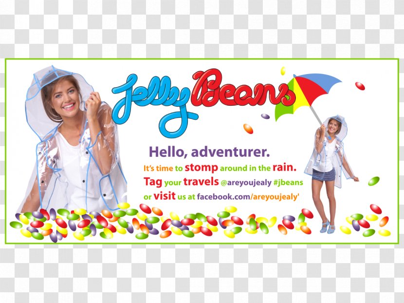 Jelly Bean Happiness Party - Advertising - Modern Flyer Transparent PNG