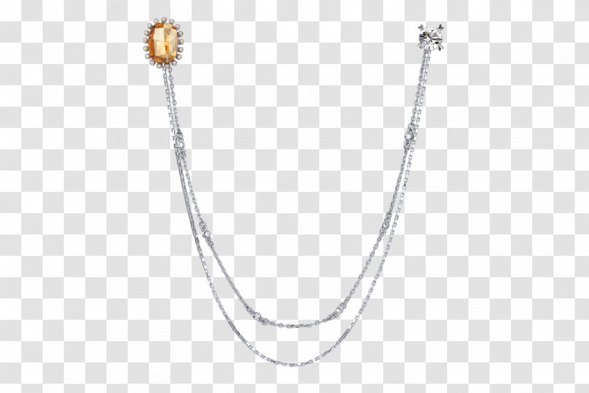 Necklace Charms & Pendants Silver Chain Jewellery Transparent PNG