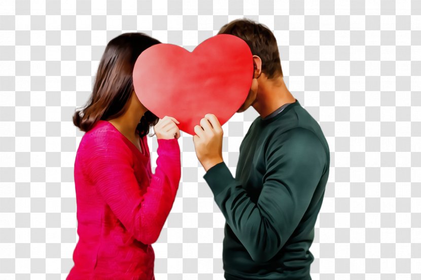 Valentine's Day - Wet Ink - Balloon Kiss Transparent PNG