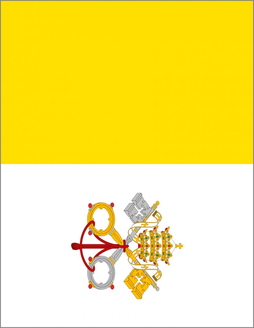 St. Peter's Basilica Apostolic Palace Flag Of Vatican City Clip Art - Yellow - Cliparts Transparent PNG
