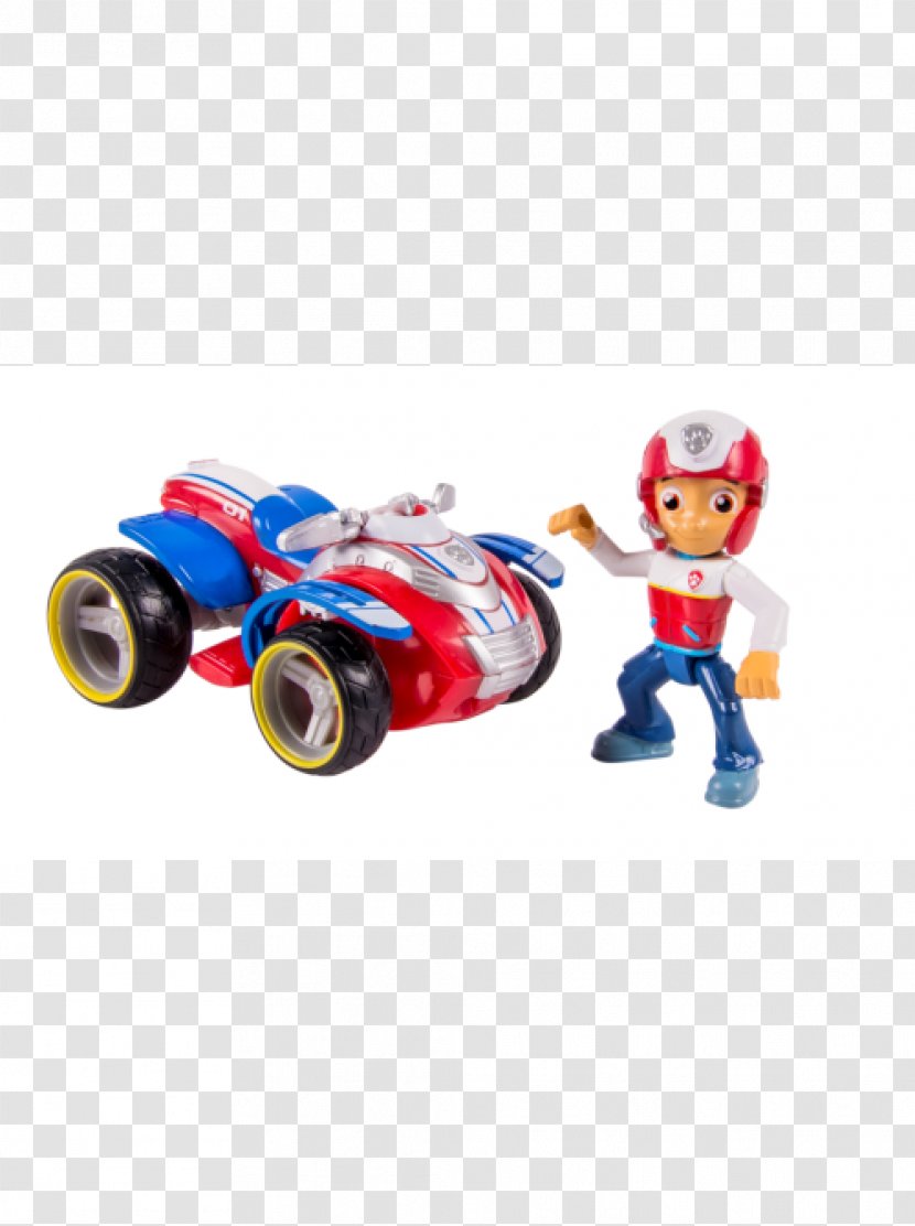 All-terrain Vehicle Dog Paw Patrol Rubble's Digg'n Bulldozer, And Figure Car - Model Transparent PNG