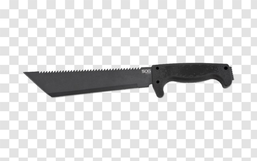 SOG Machete Steel Blade MC01-N Hunting & Survival Knives Knife - Weapon Transparent PNG
