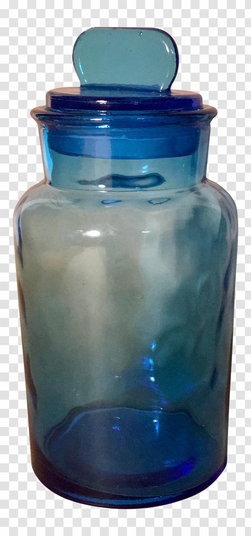 Glass Mason Jar Lid Food Storage Containers Cobalt Blue - Plastic - Apothecary Transparent PNG