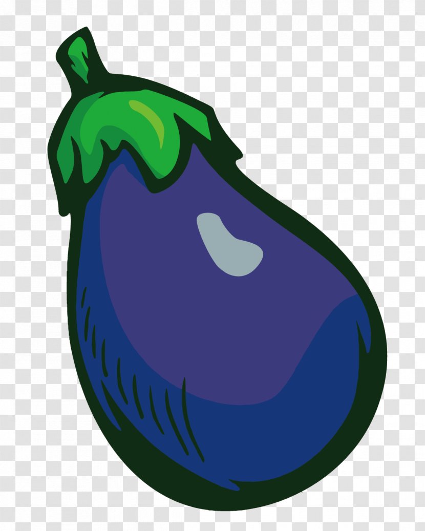 Fruit Eggplant Clip Art - Vector Round Transparent PNG