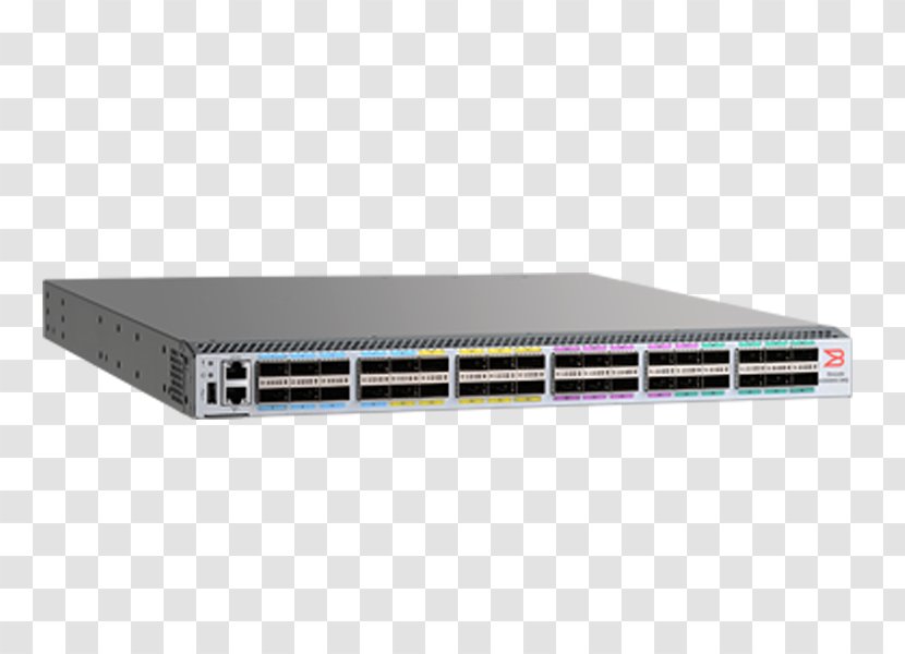 Computer Network Switch Fibre Channel Brocade Communications Systems - Technology - Gigabit Per Second Transparent PNG