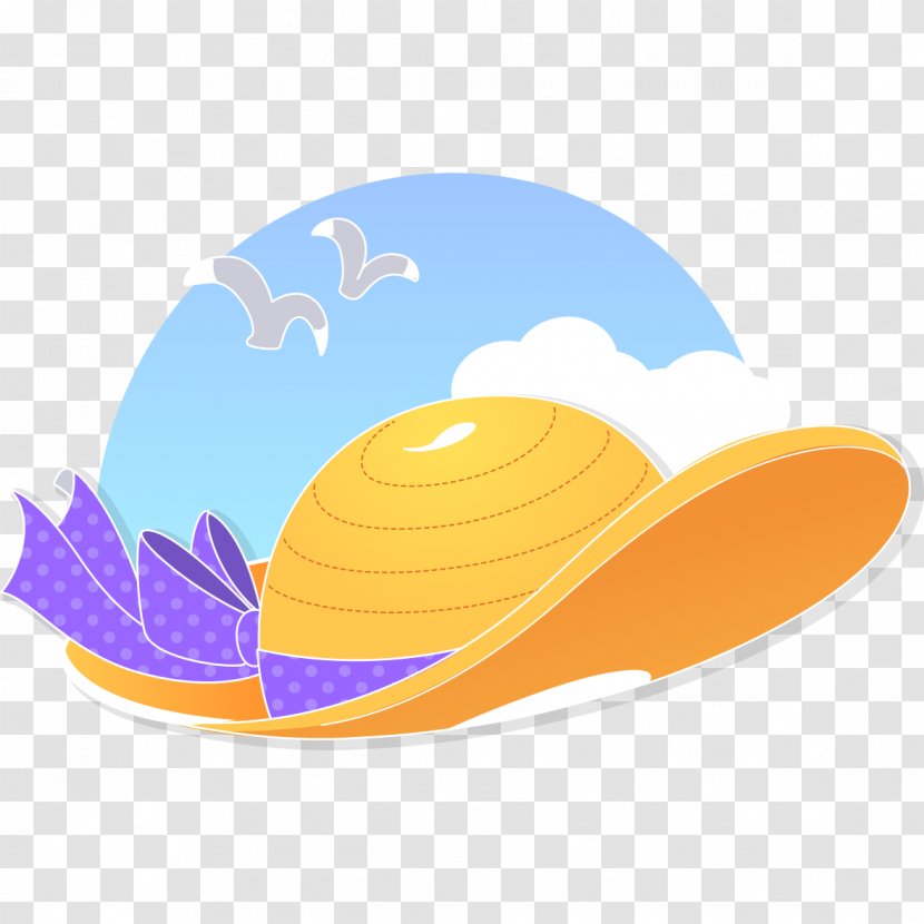 Straw Hat Designer - Vecteur - Cute Transparent PNG