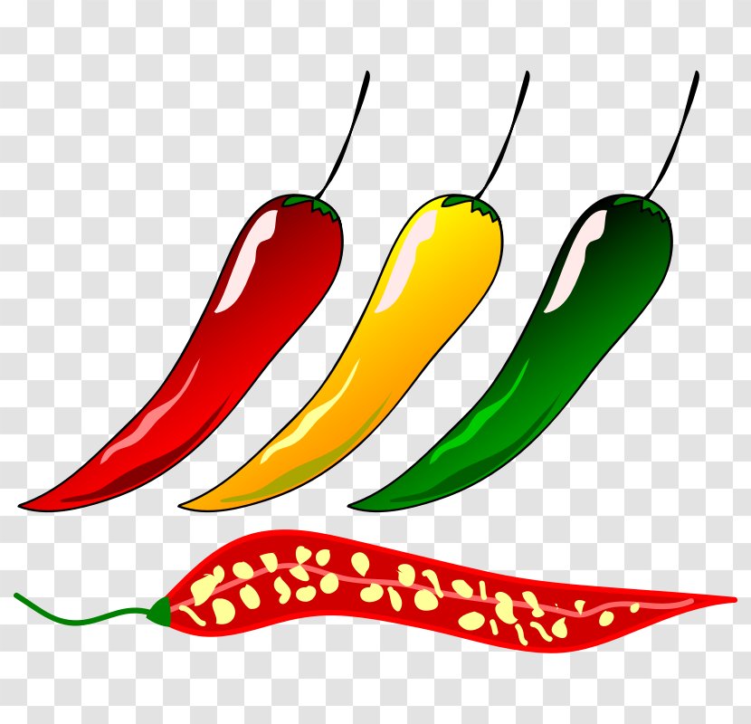 Chili Con Carne Mexican Cuisine Pepper Bell Clip Art - Paprika - Chilli Transparent PNG