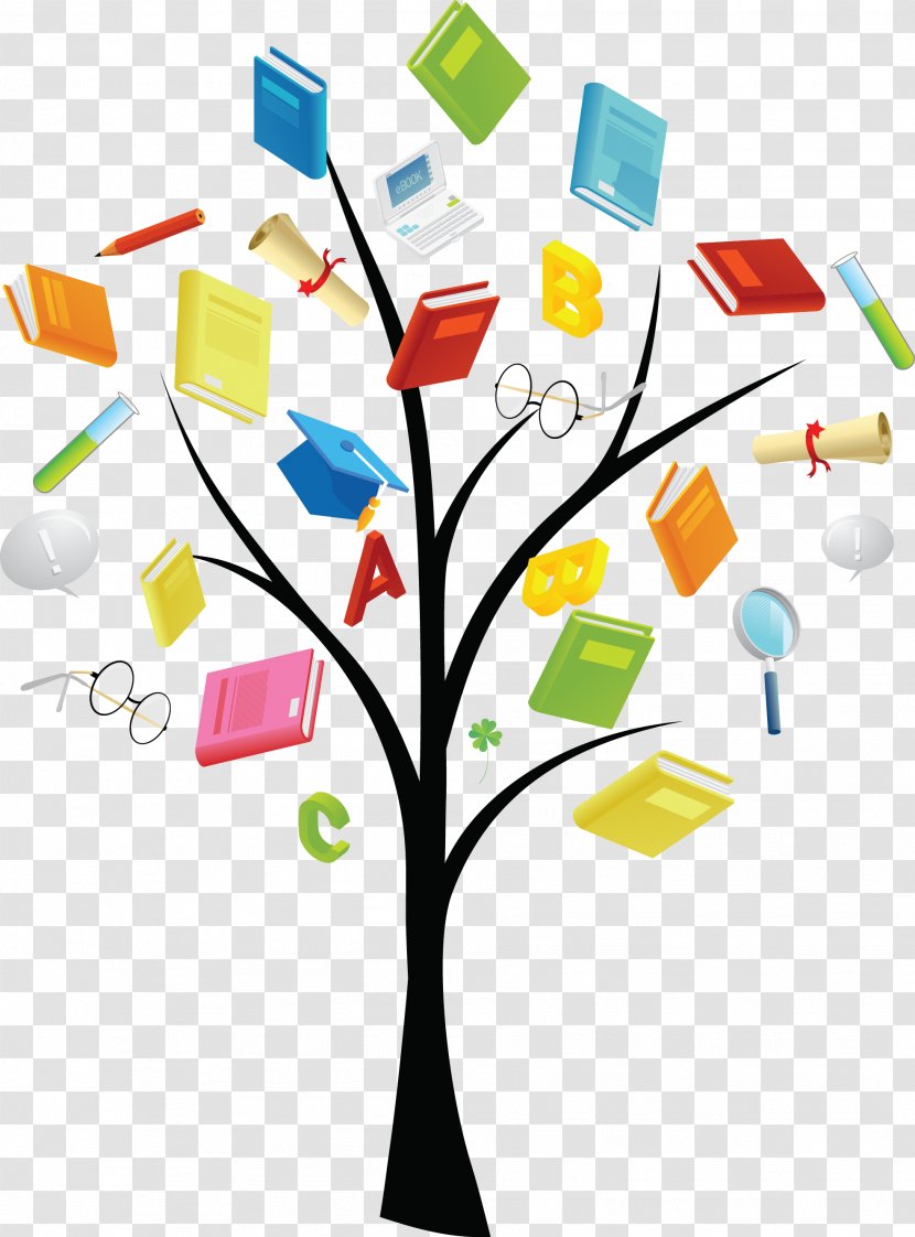 Tree Of Books - Knowledge Sharing - Product Design Transparent PNG