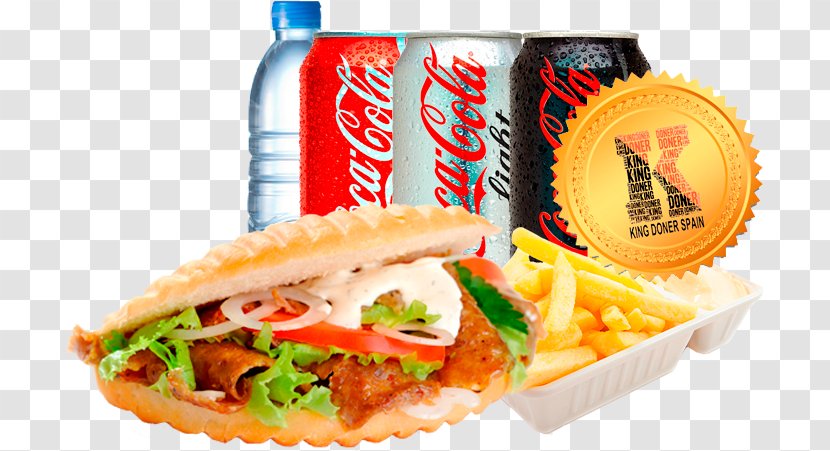 Doner Kebab Fast Food Gyro Hamburger - Cheeseburger - Pita Transparent PNG
