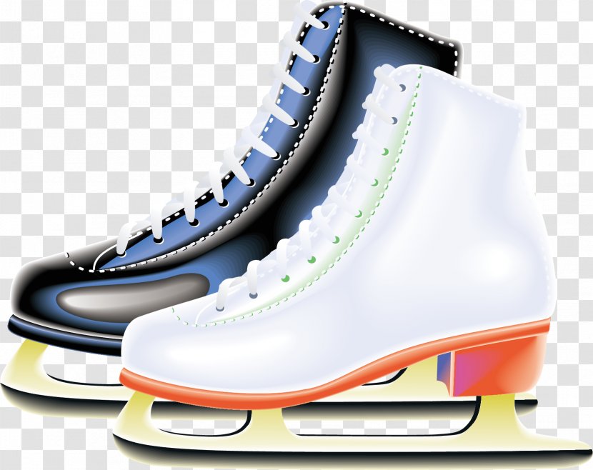 Ice Skate Skating Roller Skates Computer File - Shoe - Vector Material Transparent PNG