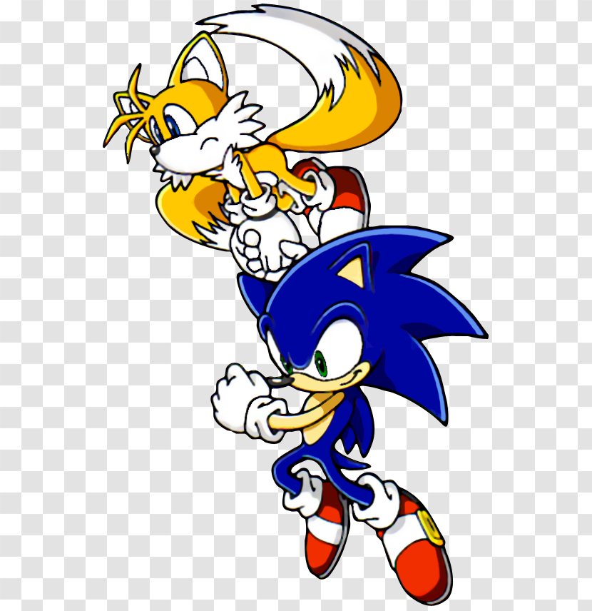 Sonic Chaos Tails Ariciul The Hedgehog Knuckles Echidna - Artwork - Clipart Transparent PNG