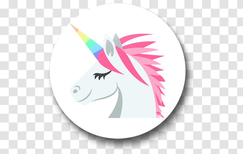 T-shirt Emojipedia Unicorn Sticker - English - Face Transparent PNG
