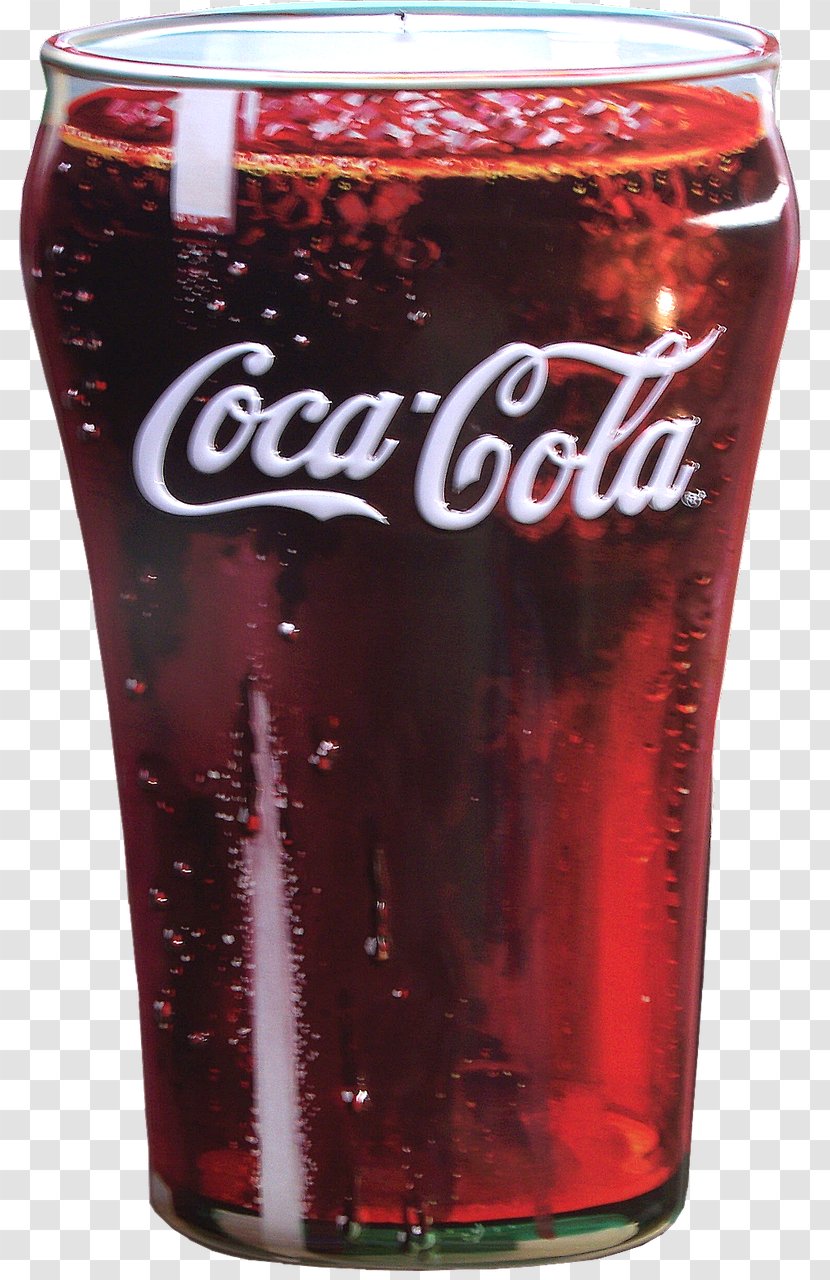 World Of Coca-Cola Fizzy Drinks Glass - Carbonated Soft - Coca Cola Transparent PNG