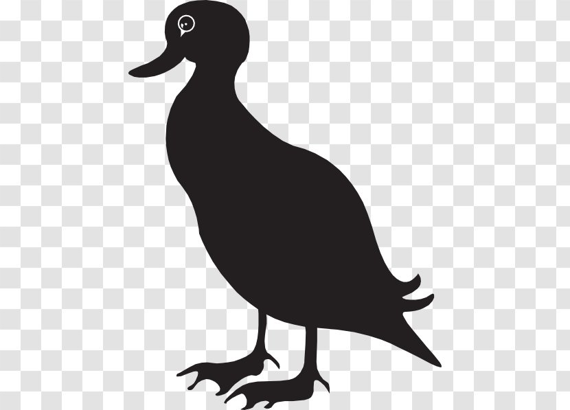 Duck Mallard Goose Silhouette Clip Art - Poultry - Cliparts Transparent PNG