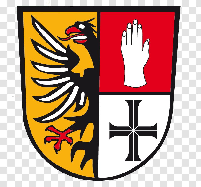 Anfelden Coat Of Arms Encyclopedia Wikipedia Clip Art - Area - Regional District In Bavaria Transparent PNG