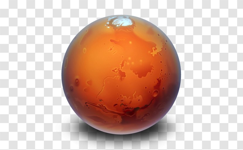 Mars Planet Symbol - Planets Transparent PNG