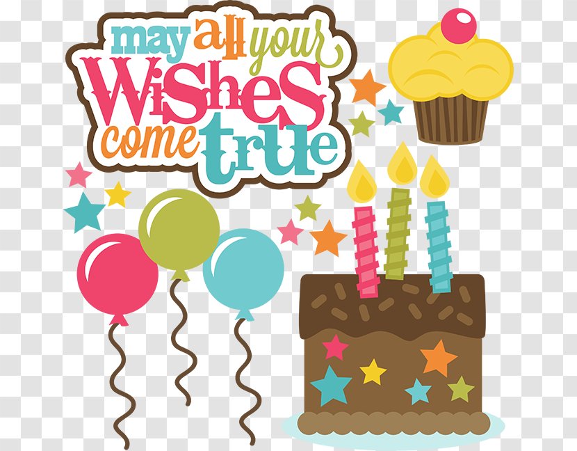 Birthday Cake Wish Greeting & Note Cards Clip Art - Party - 60th Transparent PNG