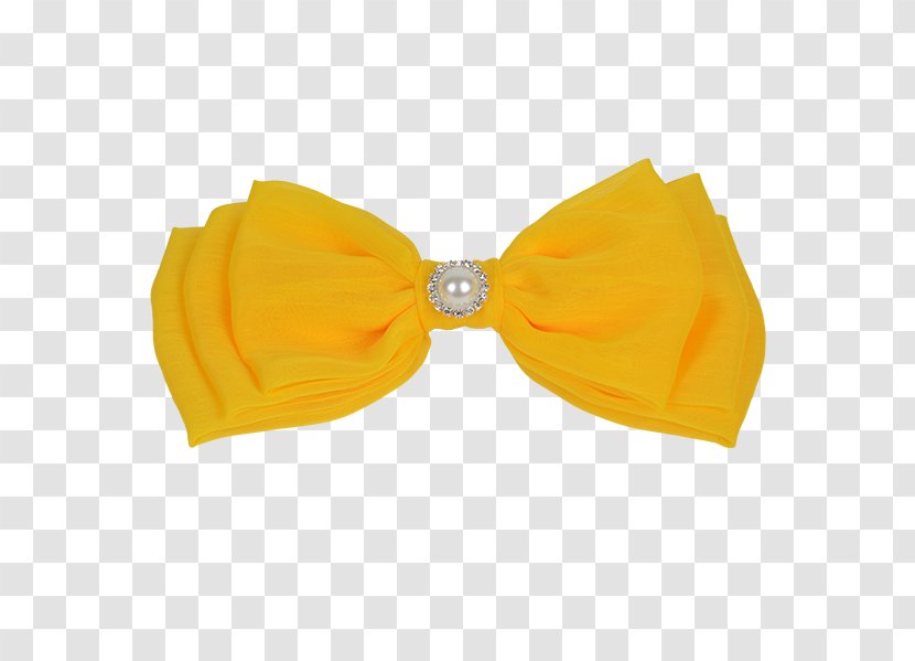 Bow Tie - Shiny Yellow Transparent PNG