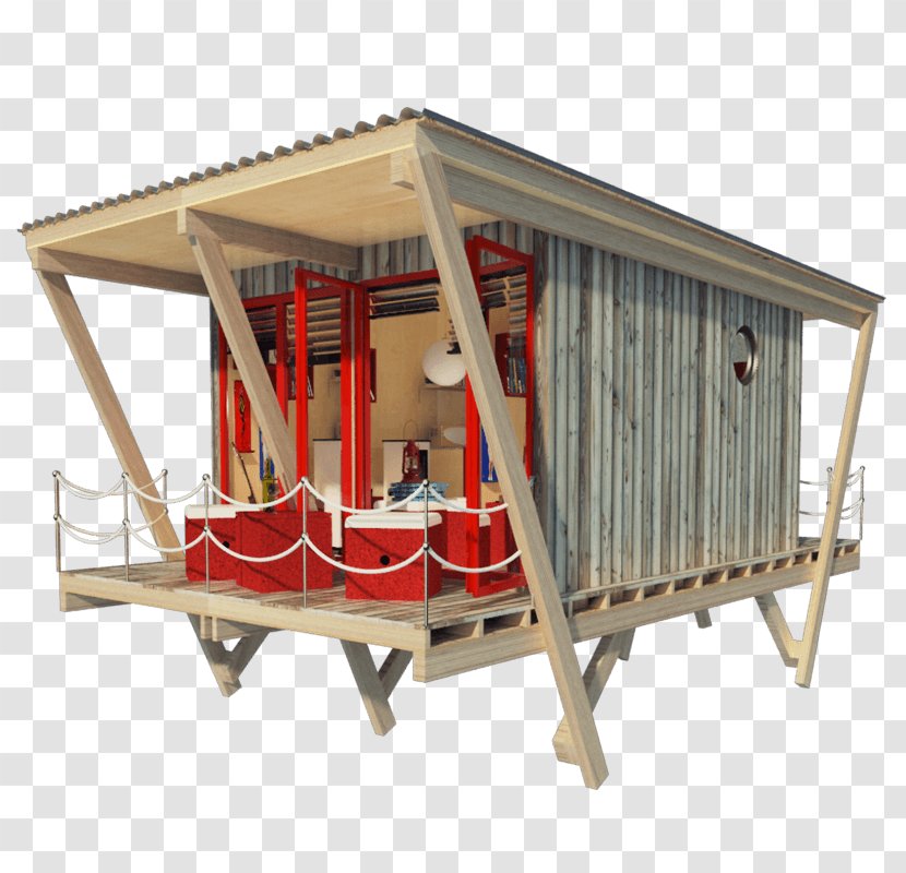 House Plan Tiny Movement Stilt Building - Small Transparent PNG