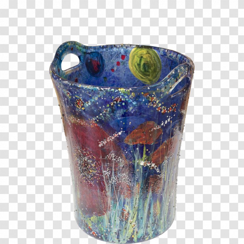 Ceramic Glass Vase Plastic Flowerpot - Artifact - Hand Painted Transparent PNG