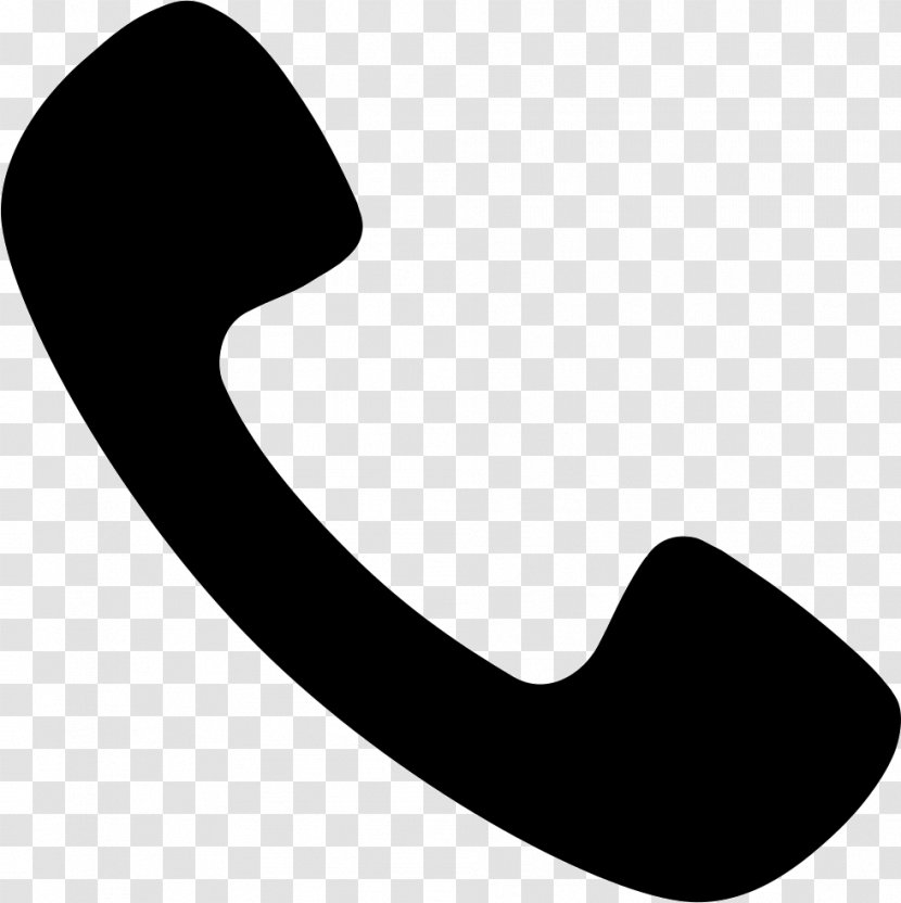 Telephone Number - Black - Symbol Transparent PNG
