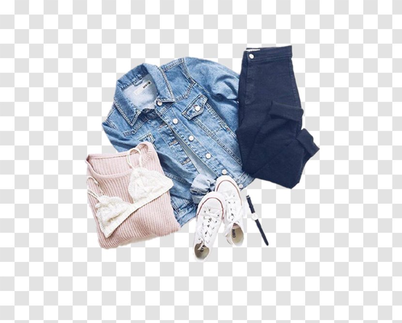 Denim Clothing Fashion Coat Casual - Women's With Transparent PNG