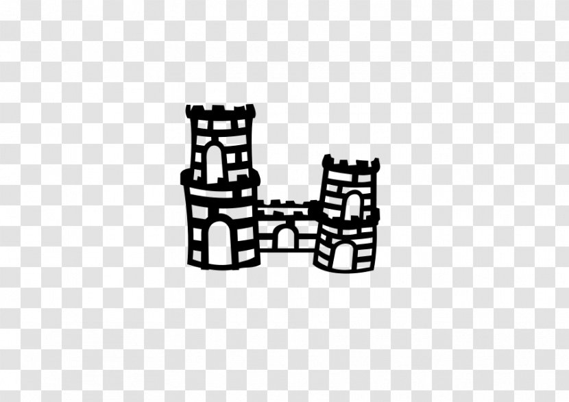 Clip Art - Monochrome Photography - Ice Castle Transparent PNG