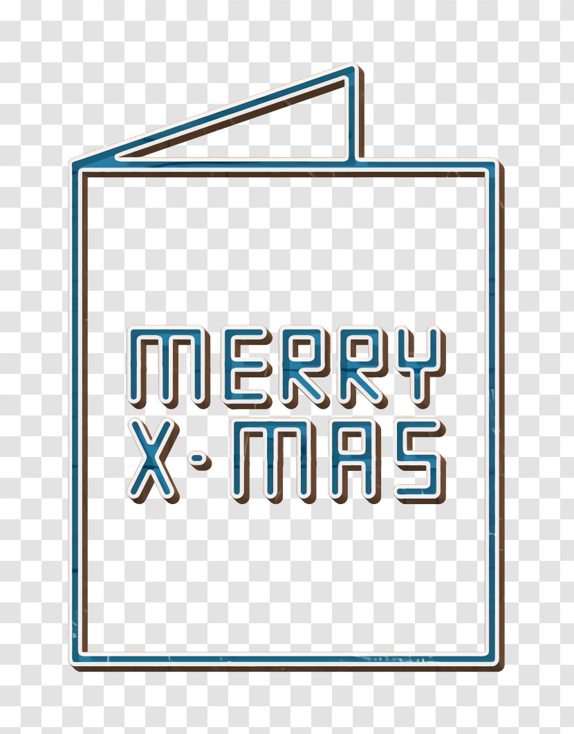 Card Icon Christmas Greeting - Send - Rectangle Text Transparent PNG
