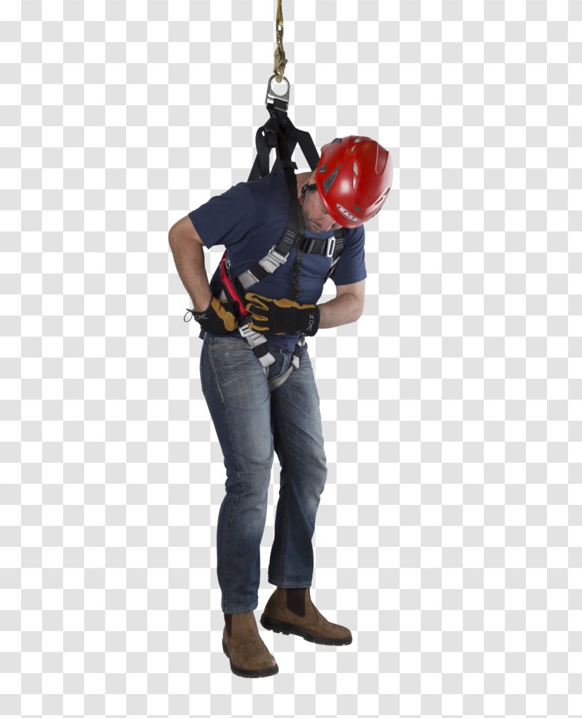 Climbing Harnesses Fall Arrest Protection Safety Harness Suspension Trauma - Falling Transparent PNG