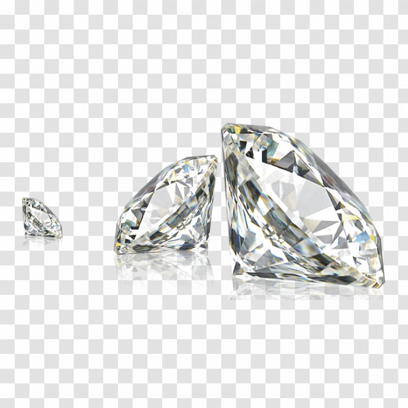 Diamond Ye Jewellery Es - Crystal - White Transparent PNG