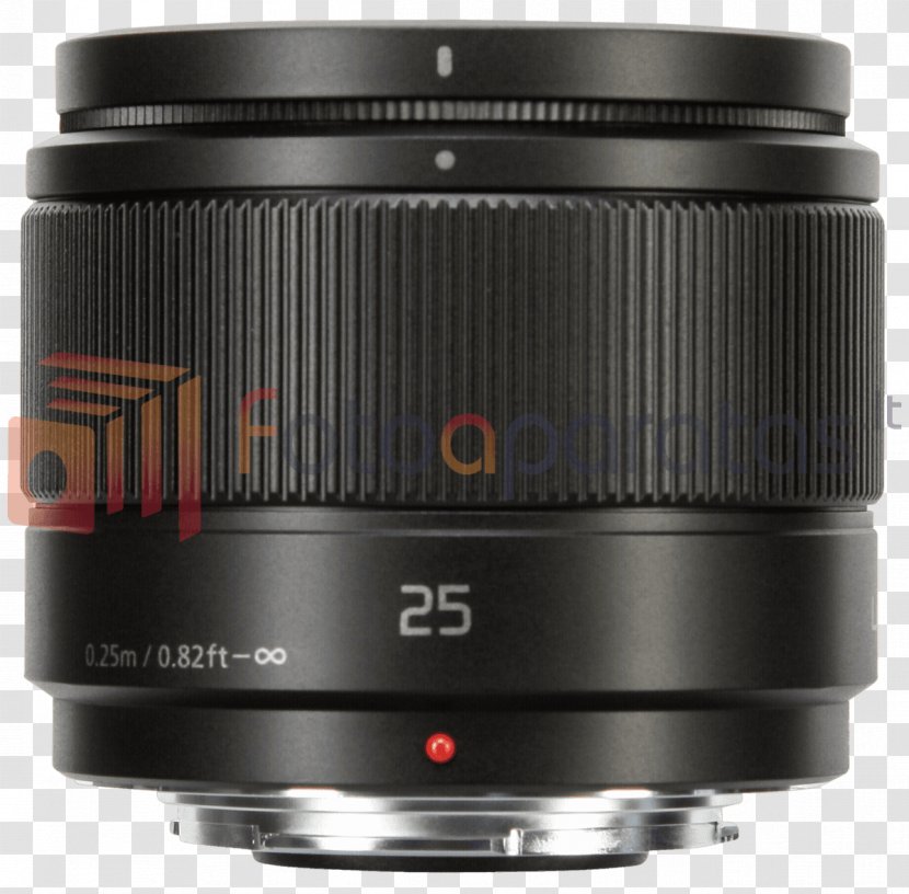 Panasonic Lumix G 25mm F1.7 ASPH Camera Lens Micro System Transparent PNG