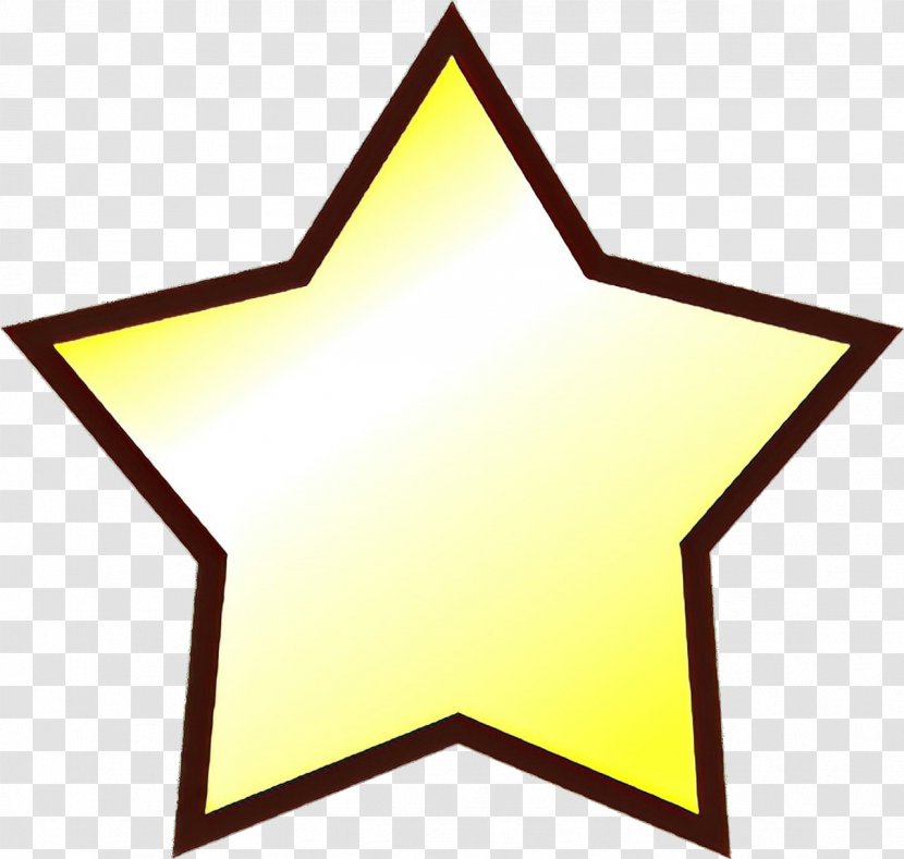 Clip Art Yellow Star Triangle Transparent PNG