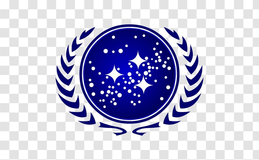 United Federation Of Planets Star Trek Starfleet Logo Klingon - Area - Decal Transparent PNG