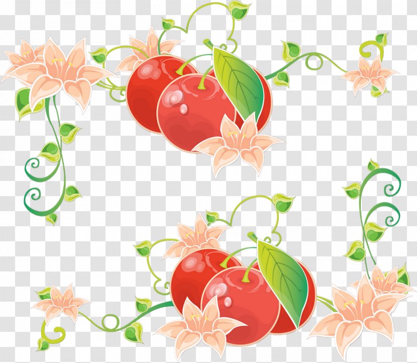 Cherry Cartoon Download Clip Art - Flora Transparent PNG