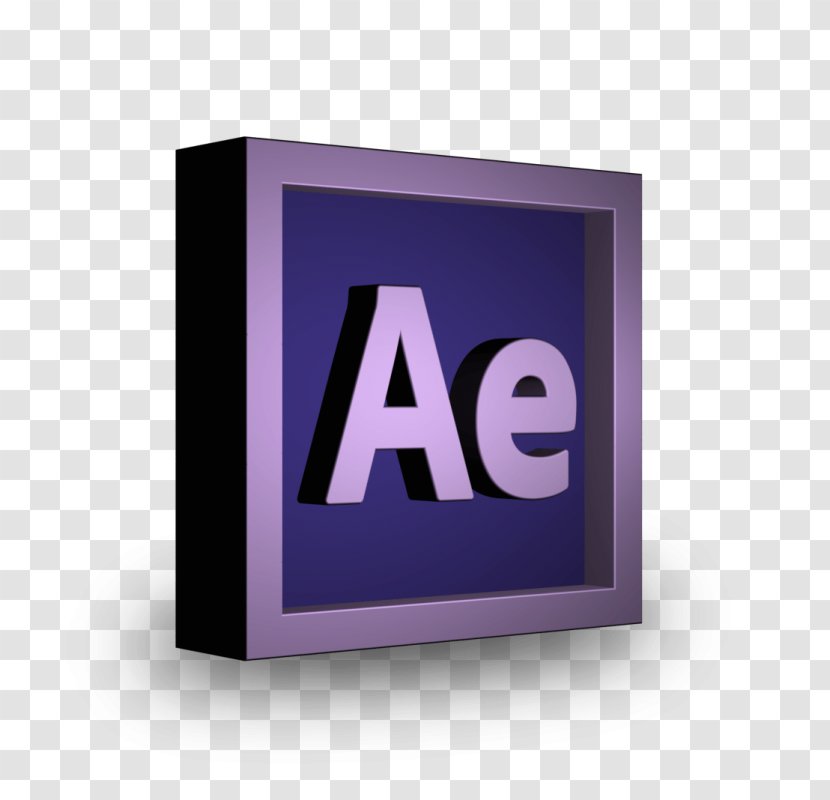 Adobe After Effects Logo 3D Computer Graphics Visual - Whit Monday Stock Transparent PNG