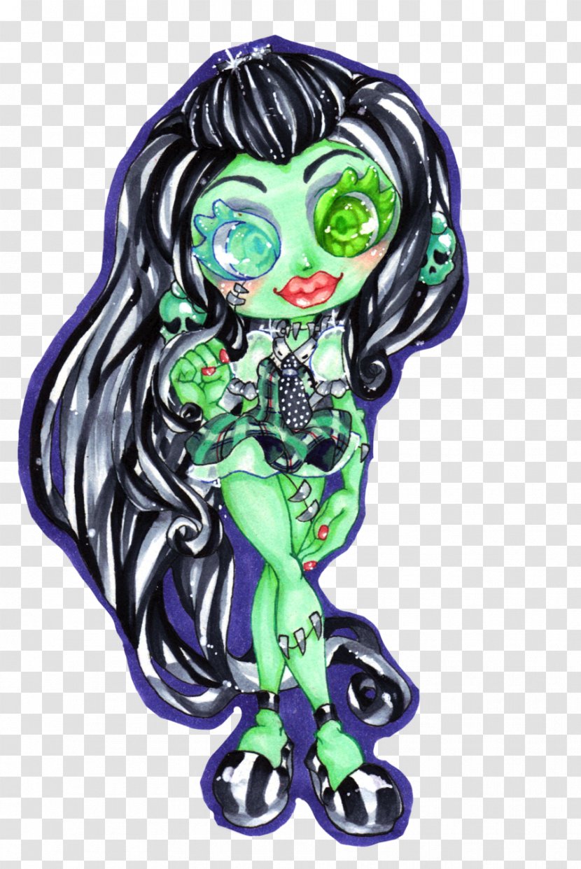 Monster High 13 Wishes Haunt The Casbah Twyla Doll Series Art - Drawing Transparent PNG