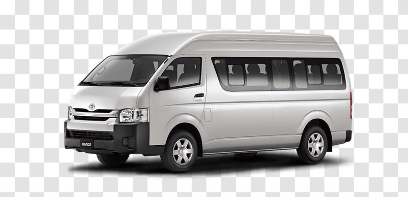 Toyota HiAce Hilux Car Van - Minivan Transparent PNG
