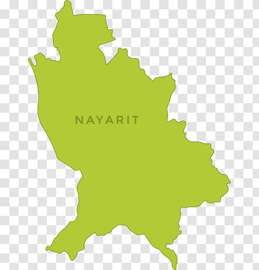 Nayarit Vector Graphics Map Image Illustration - Silhouette Transparent PNG