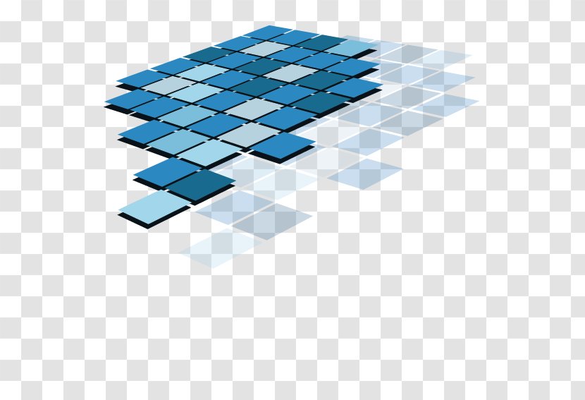 Technology Royalty-free - Stock Photography - Blue Squares Of Science And Transparent PNG