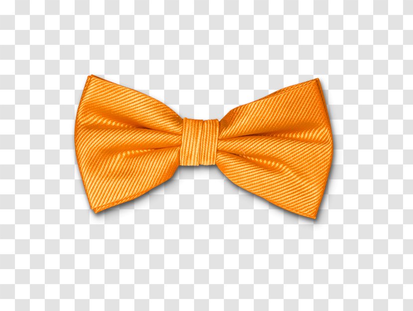 Bow Tie Necktie Braces Silk Orange - Nickituch Transparent PNG