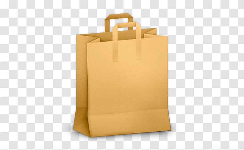 Paper Shopping Bag Plastic - Kraft - Image Transparent PNG