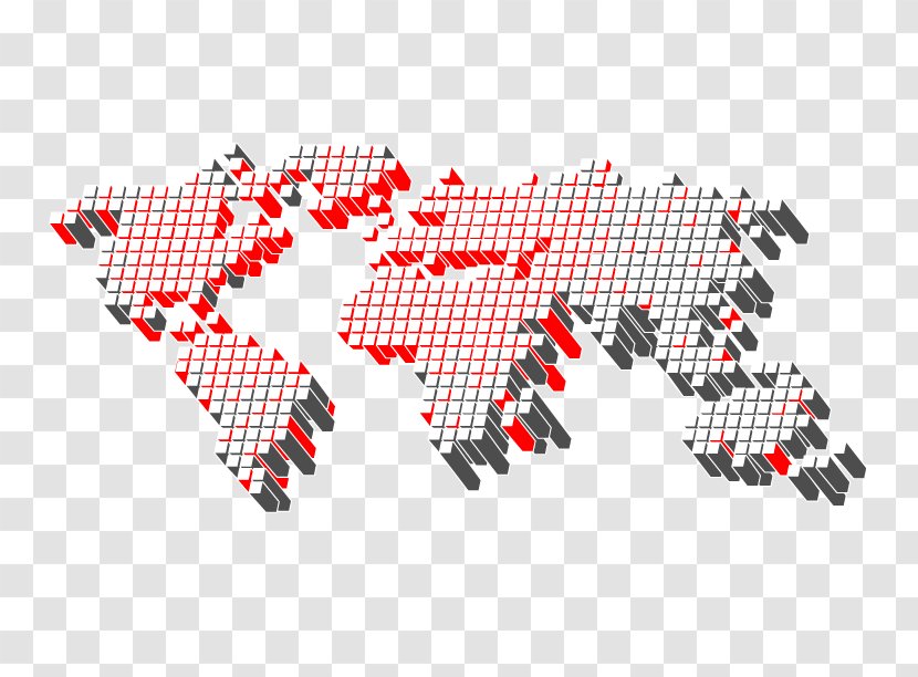 Globe World Map - Computer Graphics - Vector Transparent PNG