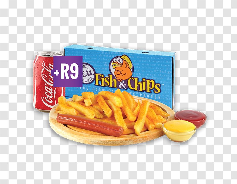French Fries Fish And Chips Take-out Hot Dog Cuisine - Kids Meal Transparent PNG