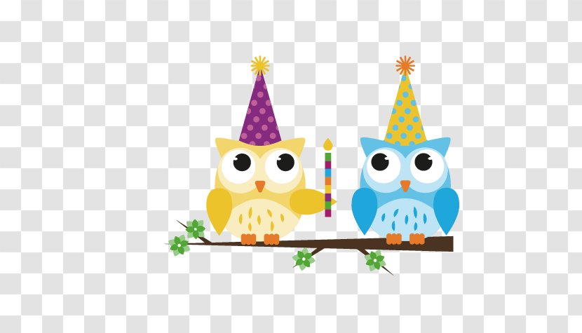 Owl Cartoon Birthday - Christmas Transparent PNG