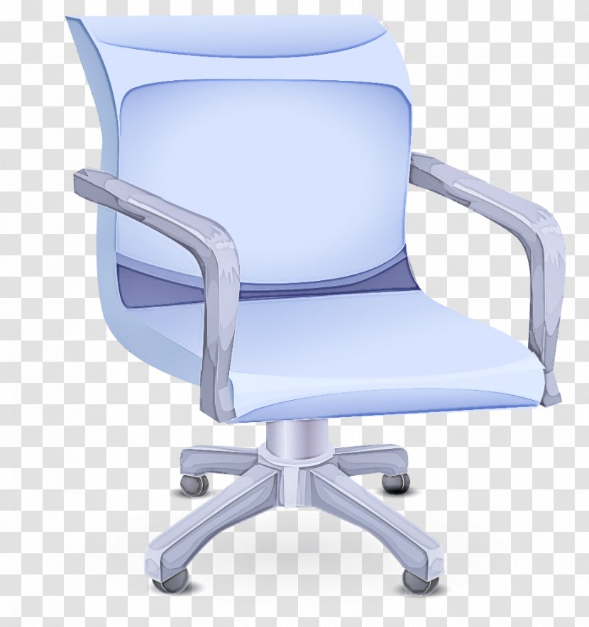 Office Chair Furniture Purple Plastic - Comfort Material Property Transparent PNG