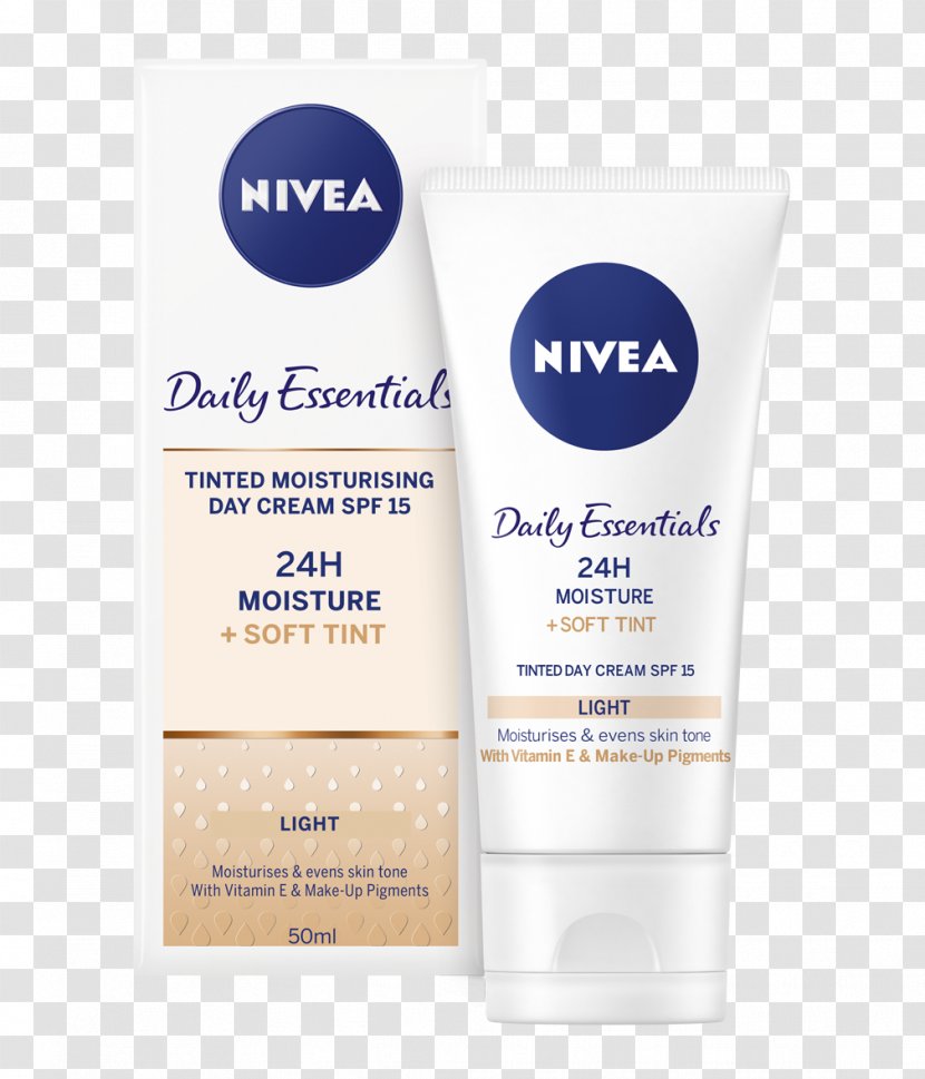 Cream Lotion Sunscreen Nivea Product - Daily Chemicals Transparent PNG