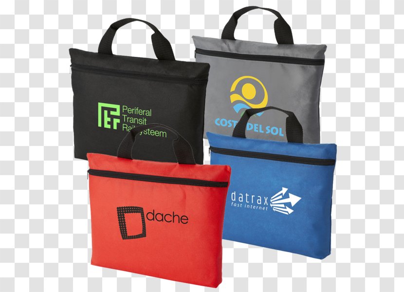 Nonwoven Fabric Tote Bag Promotional Merchandise Plastic - File Folders Transparent PNG