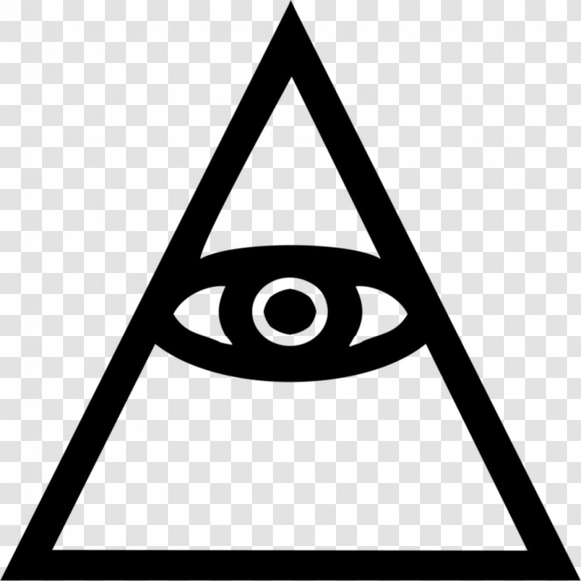 Eye Of Providence Illuminati Bohemian Grove The Heretic's Guide To Global Finance: Hacking Future Money New World Order - Black And White - Area Transparent PNG